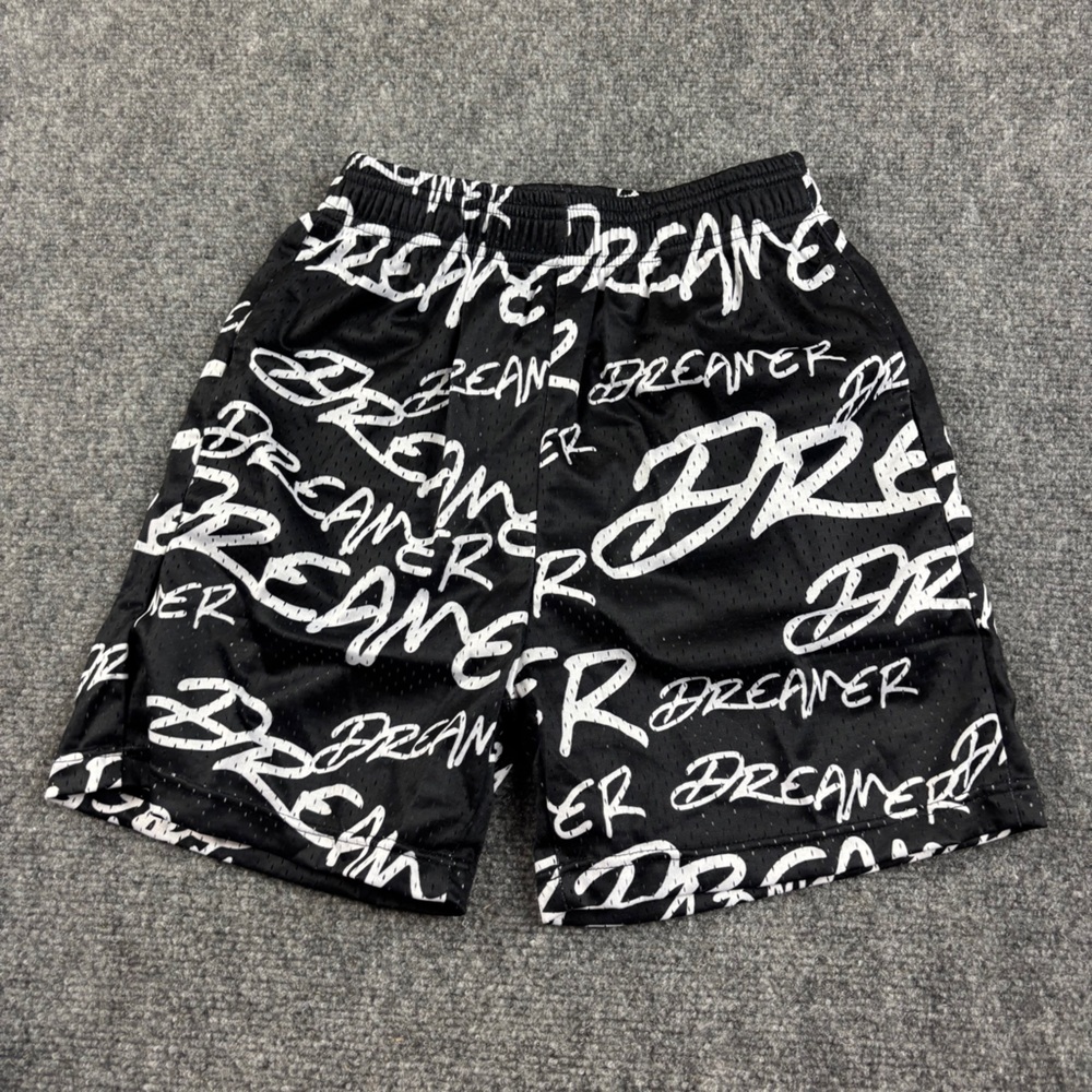 DREAMER Outfits Youth Boys Dreamer Athletic Shorts Black/White *NEW* size: XL